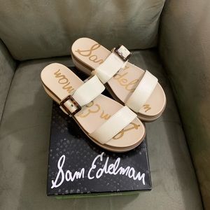 Sam Edelman leather sandals.